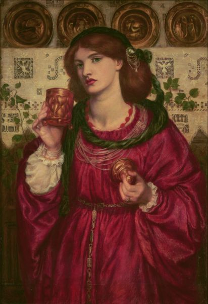 The Loving Cup by Rossetti